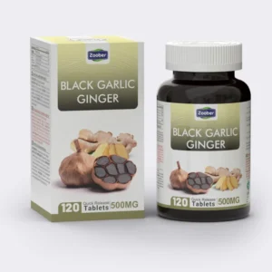 قرص سیر سیاه و زنجبیل زوبر