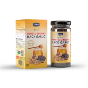 معجون سیر سیاه و عسل و جینسینگ