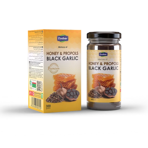 Black Garlic and Honey and Propolis Elixir